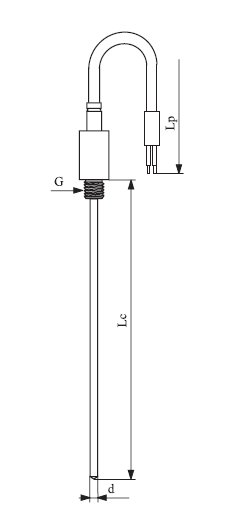 Thermo Sensors » RTD » Wired » T-137 - Close